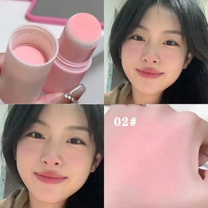 Waterproof Velvet Matte Blush Stick All Skin Tones Long Wear All Day