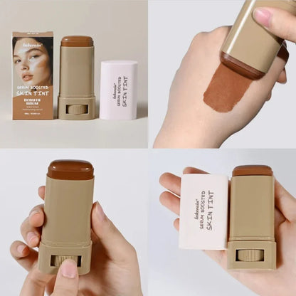 Hydrating Stick Foundation with Satin Finish Bronze Coverage