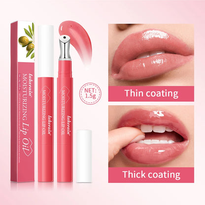 Lip Glosses Long Lasting Lipsticks Makeup Transparent Lip Gloss Care of the Lips Cosmetics Tint Oil Plumping Moisturizing Care