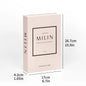 Modern Simulation Books Decorations - Luxury Coffee Table Ornaments for Living Room Study