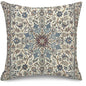Mandala Pattern Brown Throw Pillowcase Home Decoration Pillow Cover Outdoor Cushion Sofa Cushion Cover Decoration