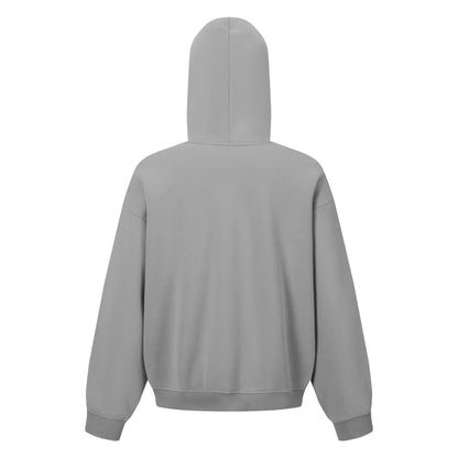 Unisex Cotton Blend Fleece Hoodie And Pants Set With Relaxed Fit And Soft Texture