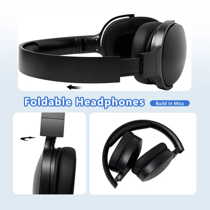 Wireless headset with app controls for music and gaming