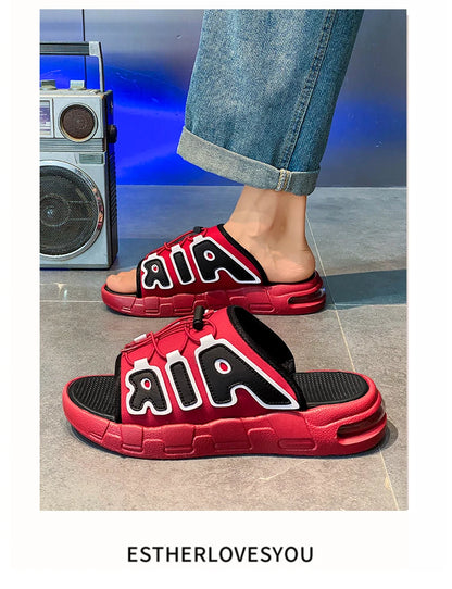 Lightweight Beach Slippers with Quick Dry EVA and Arch Support