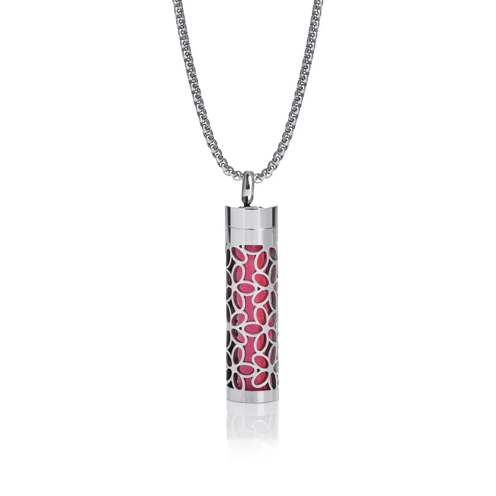 Women’s Aromatherapy Diffuser Necklace 316L Stainless Steel Locket