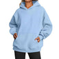 Women's Fleece Hoodie with Oversized Fit and Soft Touch Inner Lining Relaxed Silhouette