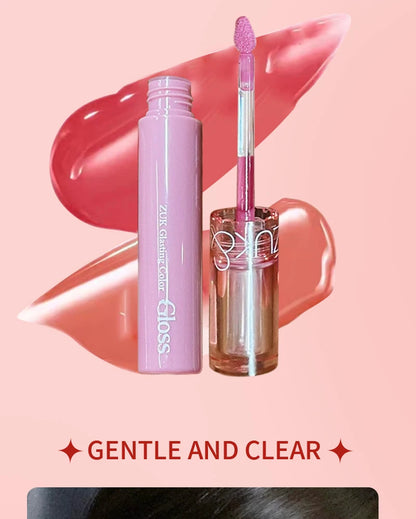 Hydrating Lip Gloss with Glassy Water Shine for Plump Lips