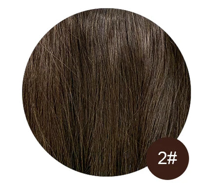 Clip In Hair Extensions 7 Pieces Human Hair 22inch #99J Burgundy Red For Bold & Vibrant Style