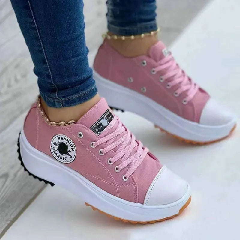 Cloud Canvas Sneakers with EVA Insole for All Day Cloud Comfort Daily