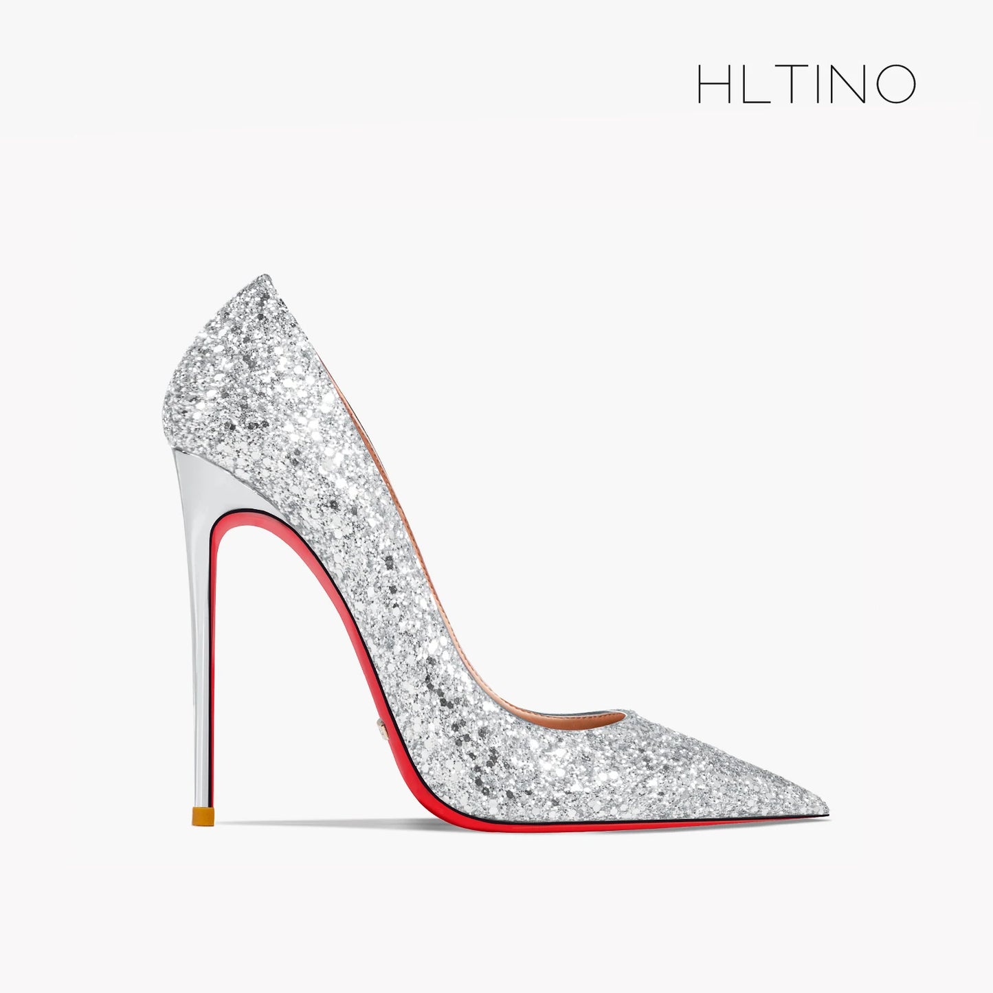 Couture Luxury Red Bottom Glitter Heels | Merch Gone Viral.