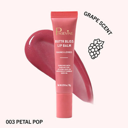 Tubular Butter Bliss Lip Balm - 8 Colors Plumping Hydrating Long Lasting Lip Gloss
