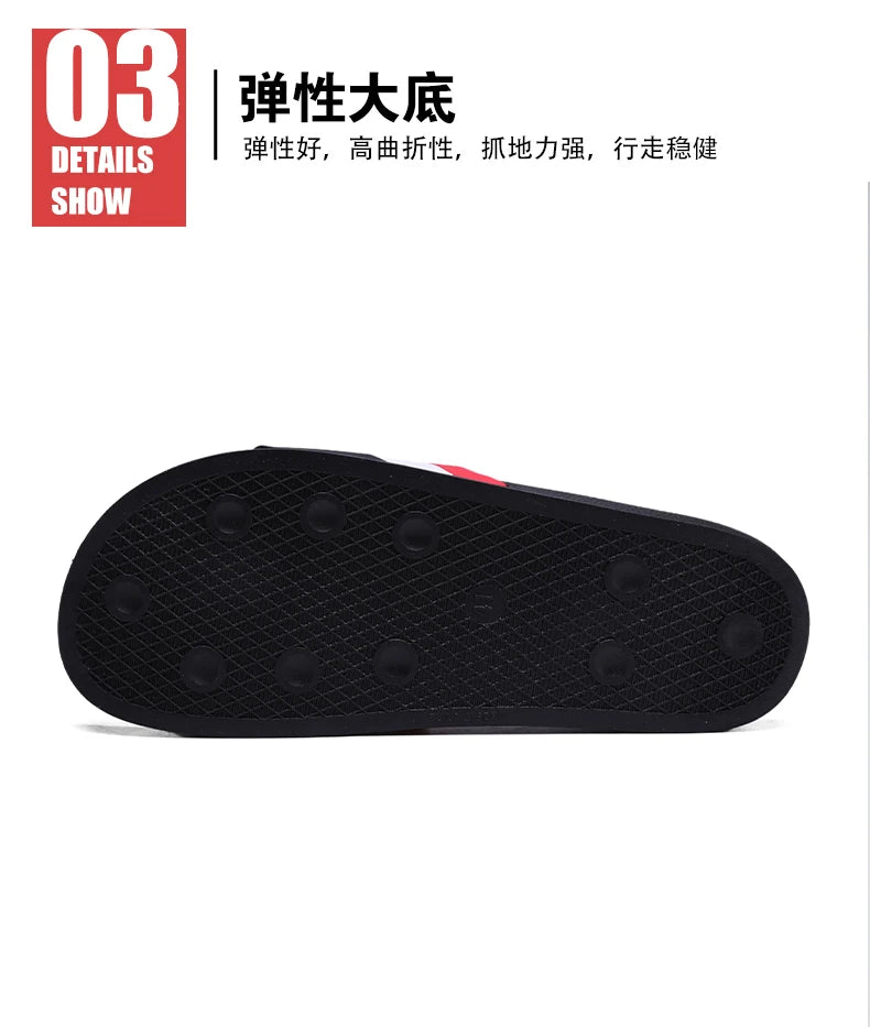 Non-Slip Slippers for Men and Women with Cushioned Comfort Beach Ready