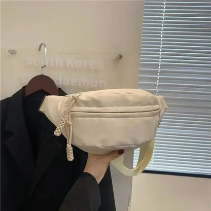 Women's crescent sling bag for hands-free days