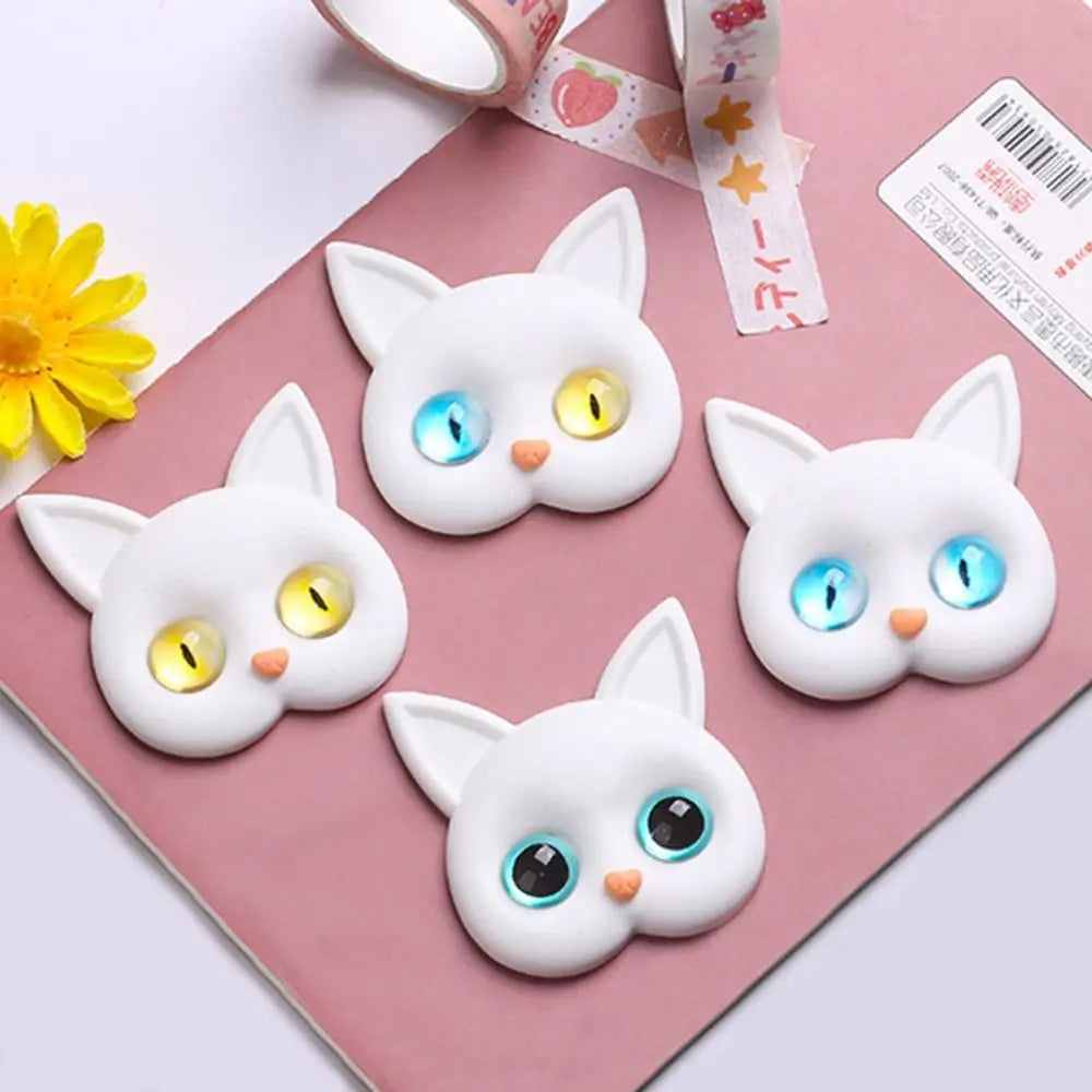 Cat 3D Cartoon Air Sac Bracket Phone Finger Grip Stand