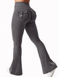 Wide Leg Yoga Leggings with Pockets for Comfortable Active Wear