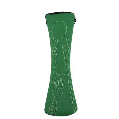 Travel Packaging Tableware Bag Picnic Portable Tableware Case Without Dinnerware Cutlery Bags Picnic Fork Spoon Storage Box