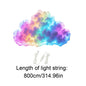 Acrylic Cloud Ceiling Lamp with 3D LED Ambient Light for Bedroom Decor