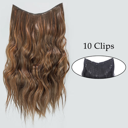 Voluminous Clip-In Hair Extensions 80cm For Fuller Long Hair Look