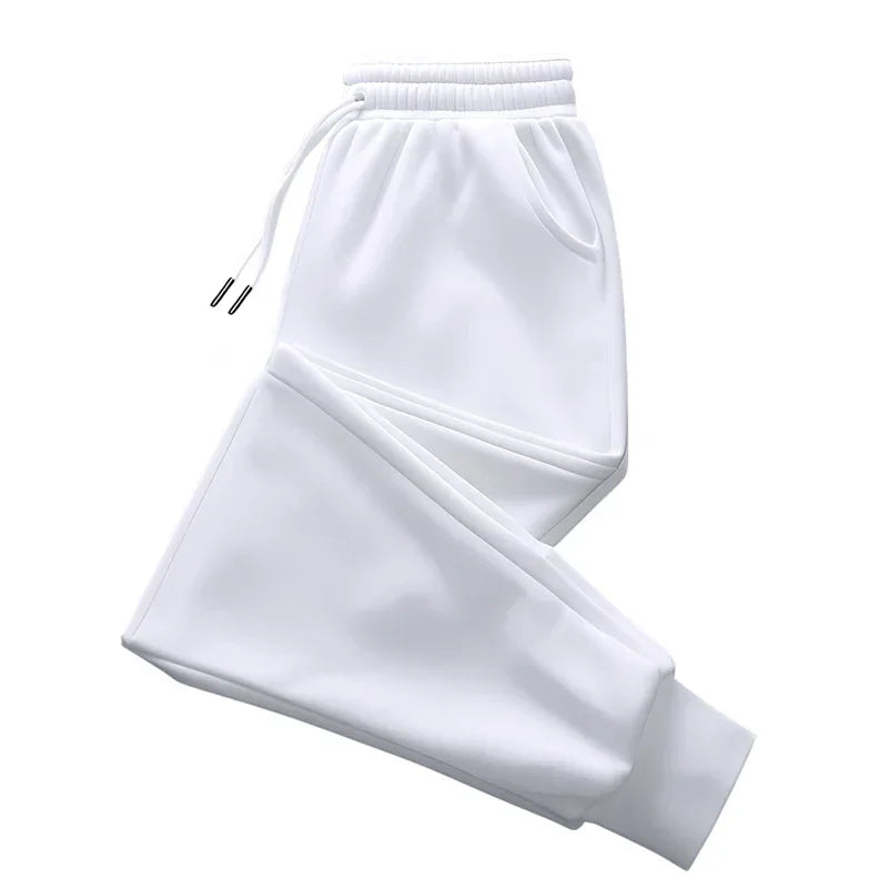 Soft Joggers with Fleece Lined Adjustable Drawstring Waistband