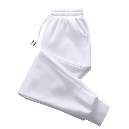 Soft Joggers with Fleece Lined Adjustable Drawstring Waistband