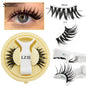 Magnetic Eyelashes 3D Mink - Reusable False Lashes Set with Tweezers Tool