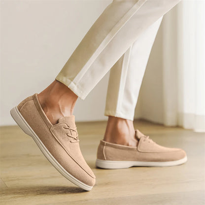 2025 Summer Loafers Men Casual Shoes Breathable Lace Up Lightweight Versatile Comfortable SUMMER CHAMPION