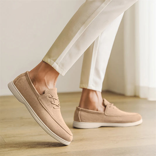2025 Summer Loafers Men Casual Shoes Breathable Lace Up Lightweight Versatile Comfortable SUMMER CHAMPION
