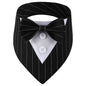 Wedding Big Dog Triangle Scarf with Bow Tie Handsome Pet Bandana for Small Large Dogs Golden Retriever Shepherd Labrador Bibs