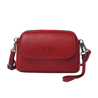 Women's phone crossbody bag with an interior zip pocket