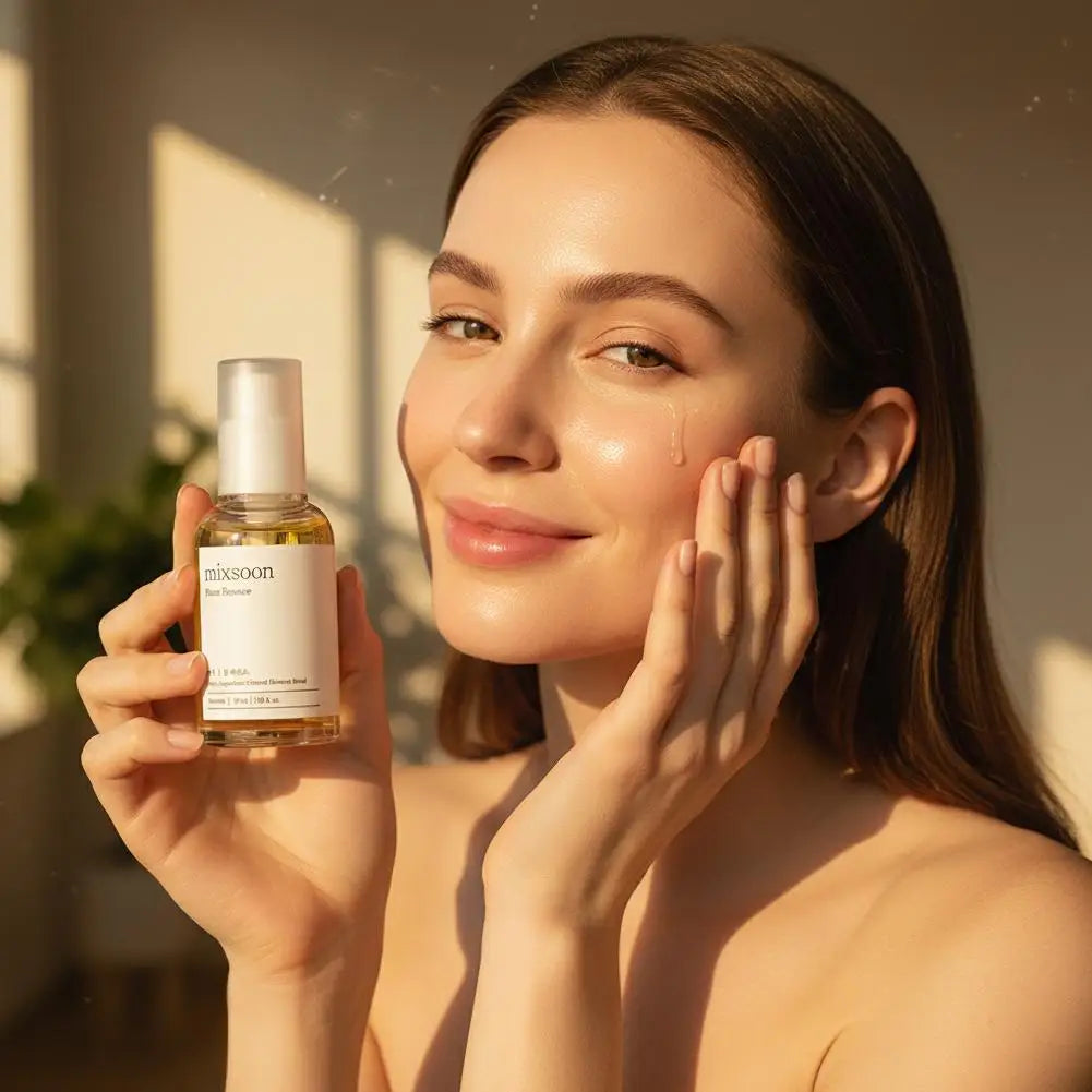 Korean Bean Cream Hydrating Skin Care Set With Centella Cleanser And Spf50 Sunscreen Featuring Soy Extract
