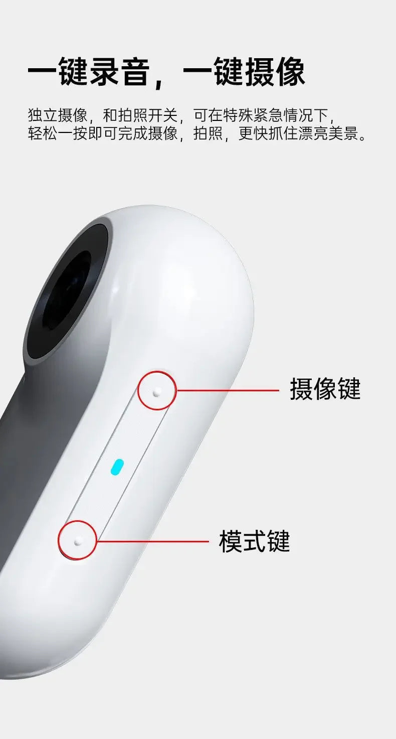 Wireless Pet Camera Collar 1080p Live Video for Cats and Dogs