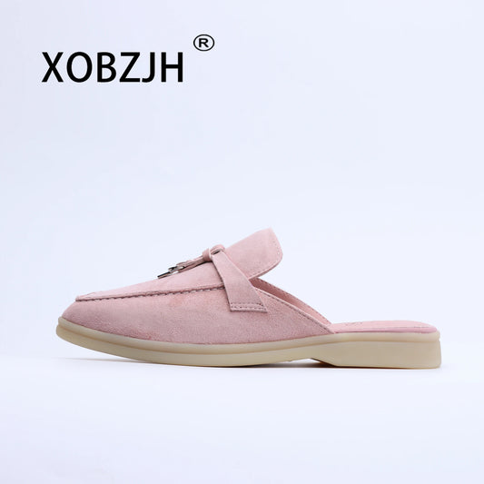 2026 Luxury Butter Suede Tassel Loafers – Designer Slip-On Flats for Women | Chic Walking & Work Shoes