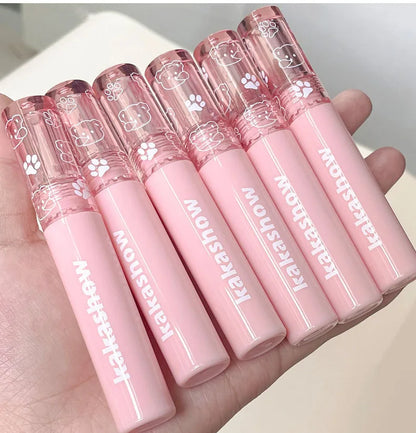 Hydrating Lip Gloss Long Lasting Translucent Red Brown Tint