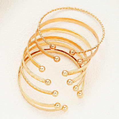 Women's bangle bracelet set for layered styling