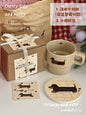 Espresso Desk Coffee Cup Reusable Creative Portable Mug Coffee Cup Ceramic Travel Bule De Cafe Porcelana House Accessories