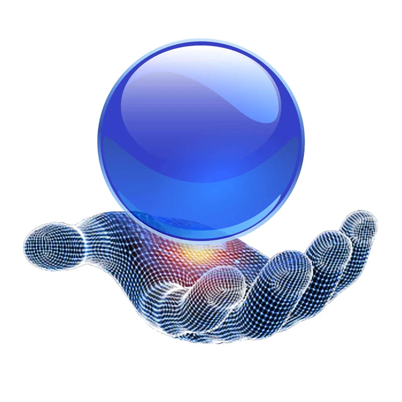 Hand-controlled LED flying spinner ball with boomerang return