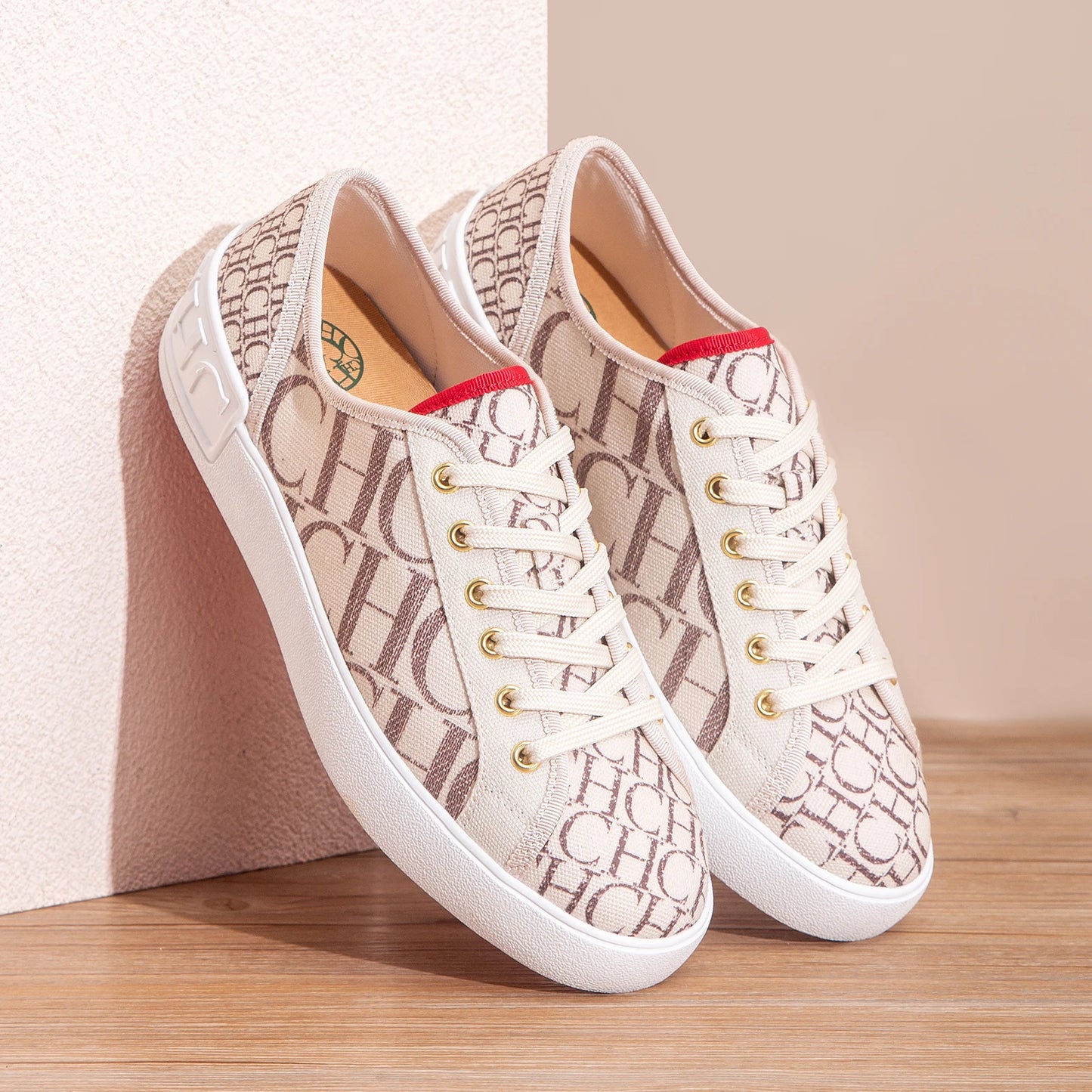 Breathable Canvas Walking Shoes for Women with Daily Cushioned Comfort