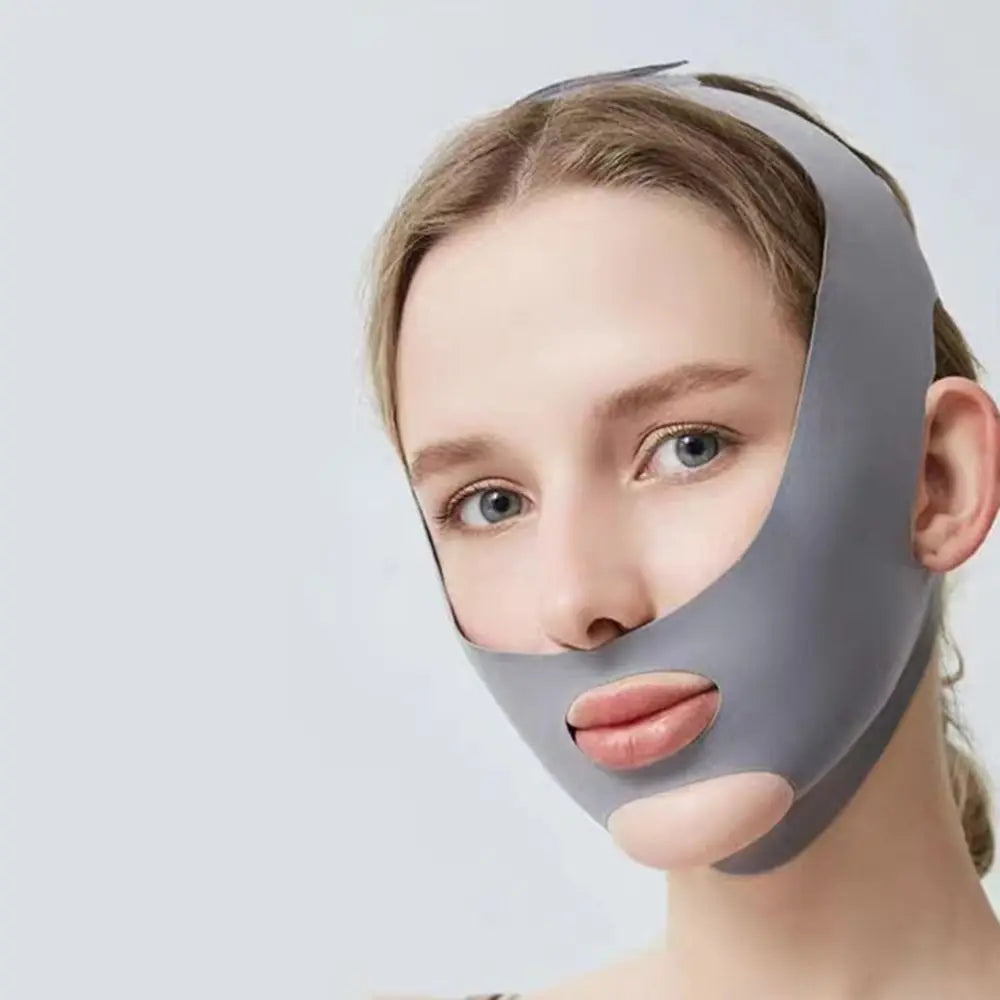 Breathable Adjustable Face Sculpting Sleep Mask With Jawline Lifting And V Line Shaping