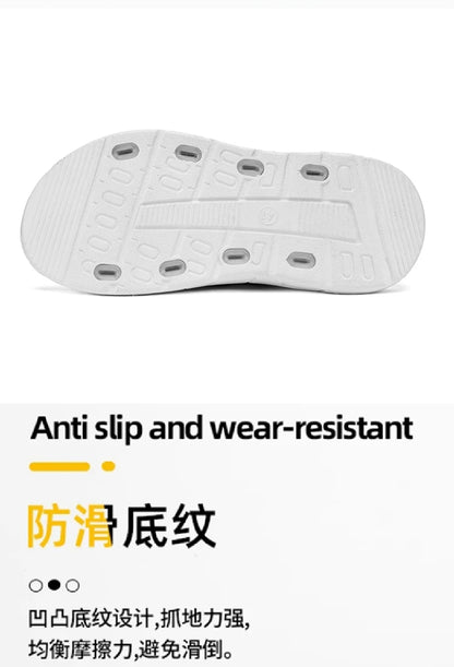 Lightweight Beach Slippers with Quick Dry EVA and Arch Support
