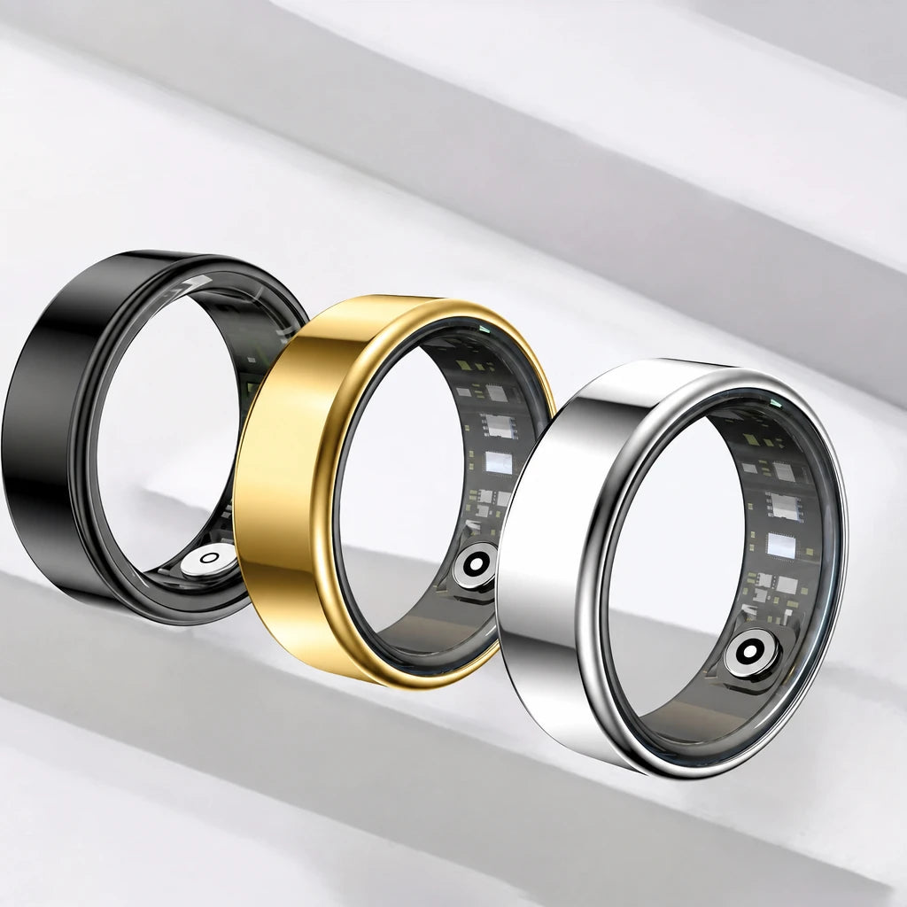 Smart ring tracking sleep heart rate and blood oxygen