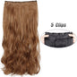 Wavy Clip In Hair Extensions Five Clip Set for Fuller Waves