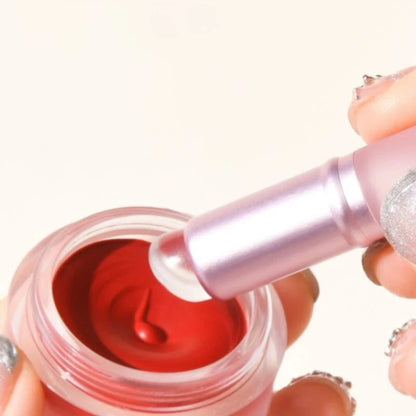 1pc Mini Silicone Lip Brush Concealer Brushe With Cover Lip Mask Applicators Lip Gloss Brush Lipstick Brush Makeup Beauty Tool