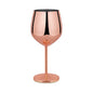 500ml Stainless Steel Wine Glass Goblet Sets Durable Metal Cup for Red Wine Champagne Bar Party Kitchen Goblets Drinking Utensils
