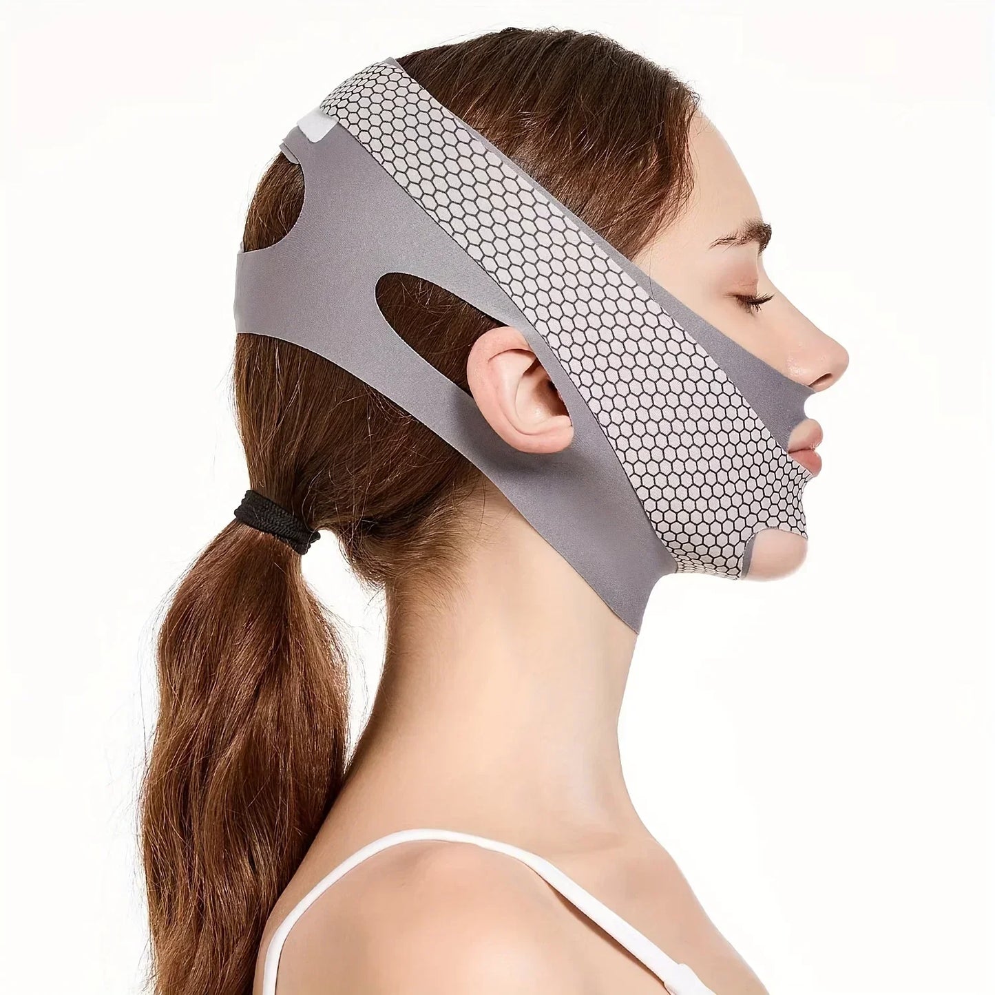 Women's V-Line Face Sculpting Wrap with Adjustable Jaw Strap