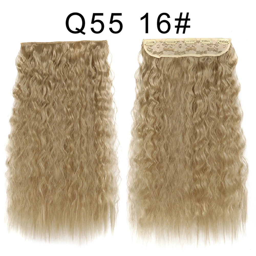 Long Clip In Hair Extensions for Length and Volume 22 Inch