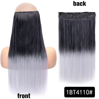 Long Clip In Hair Extensions for Length and Volume 22 Inch