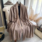 Golden Silk Blend Shawl Wrap for Women Long Scarf