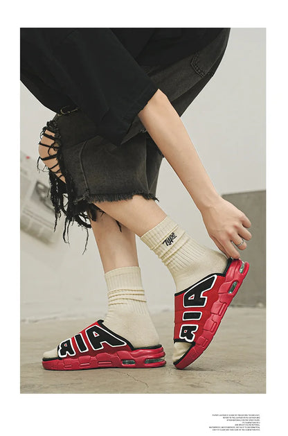 Breathable Slippers with Air Cushion Sole