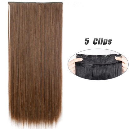 Voluminous Clip-In Hair Extensions 80cm For Fuller Long Hair Look