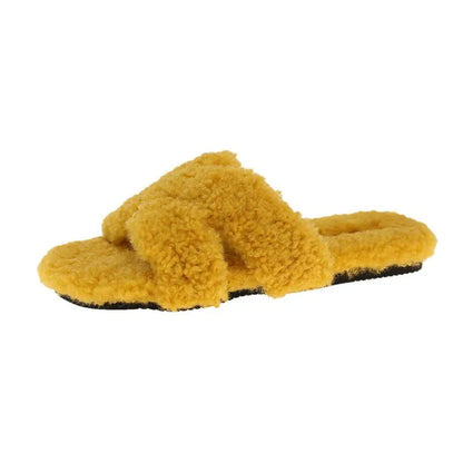Soft Slippers with Faux Fur Lining for All Day Indoor Outdoor Warmth